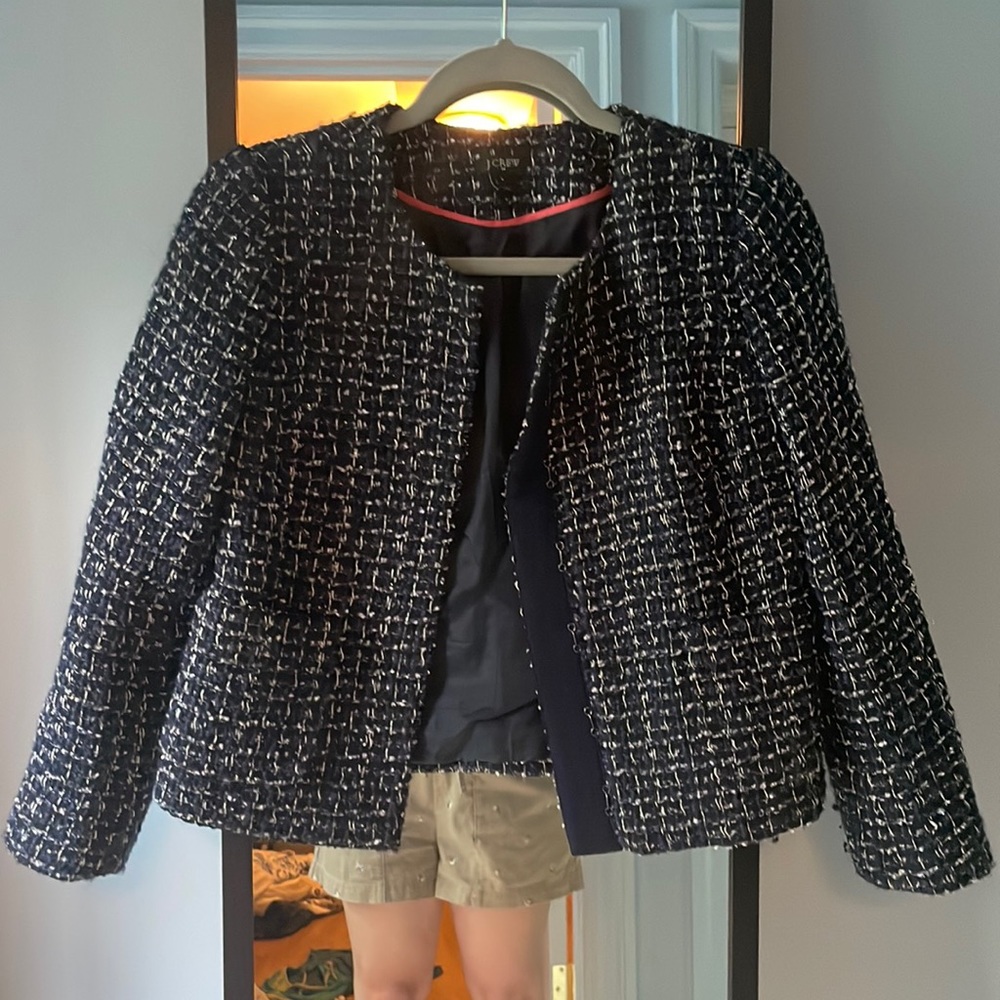 J. Crew Chanel-style suit jacket